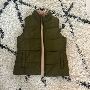 Reversible vest, size medium